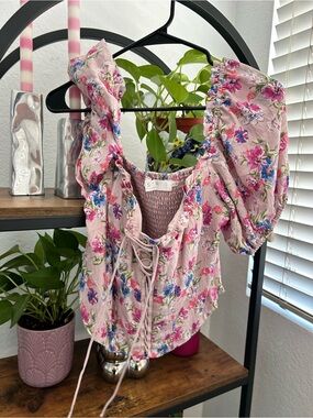 ASTR corset blouse